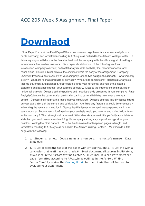 Crt 205 final project essay example picture