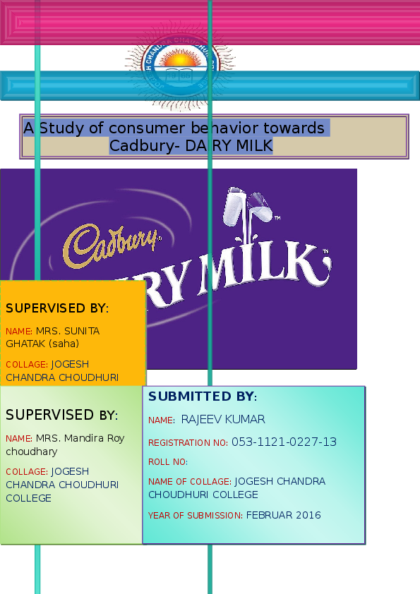 Branding of cadbury dairy milk image