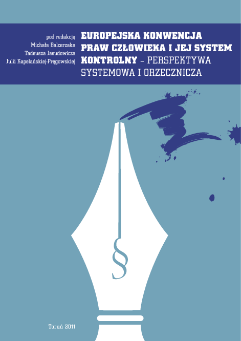 (PDF) EUROPEJSKA KONWENCJA PRAW CZŁOWIEKA I JEJ SYSTEM KONTROLNY