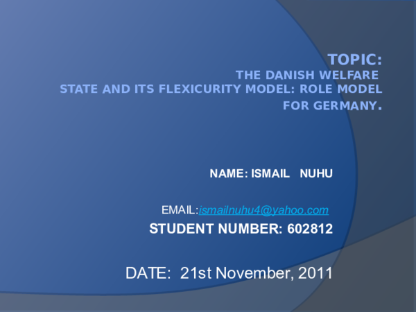 Flexicurity denmark picture