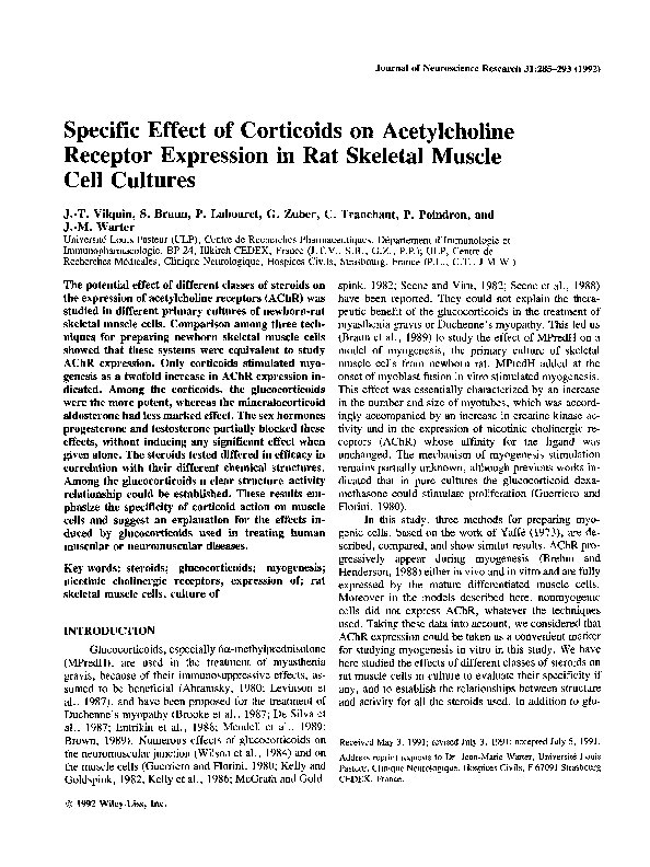 Acetylcholine deficiency picture