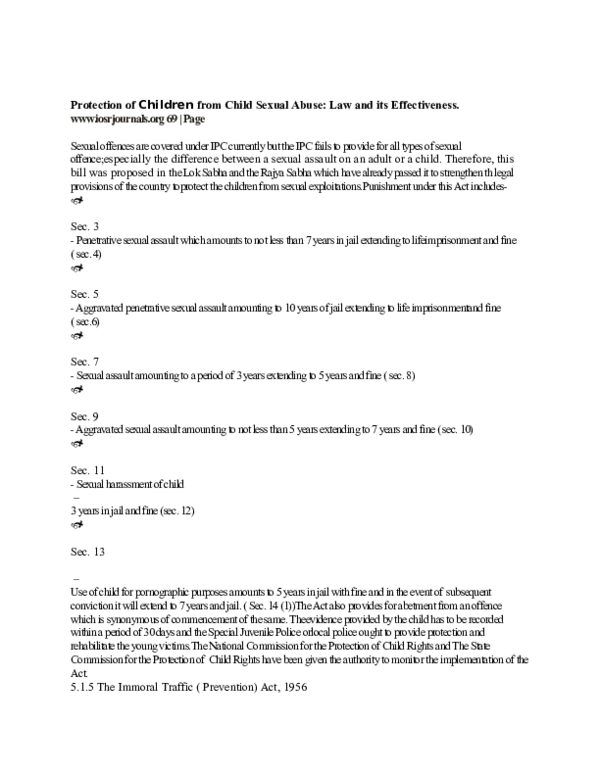 (DOC) Protection of Children from Child Sexual Abuse