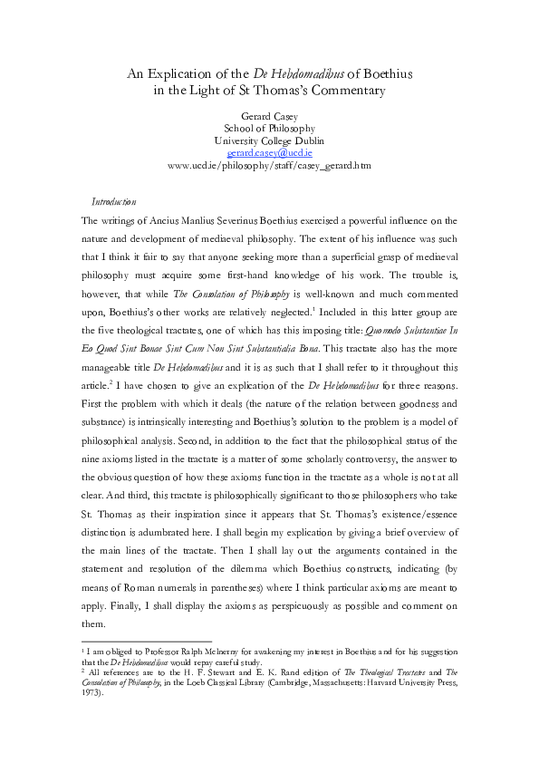 Essay on boethius picture