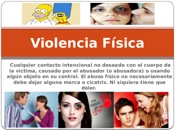 (PPT) Violencia Física
