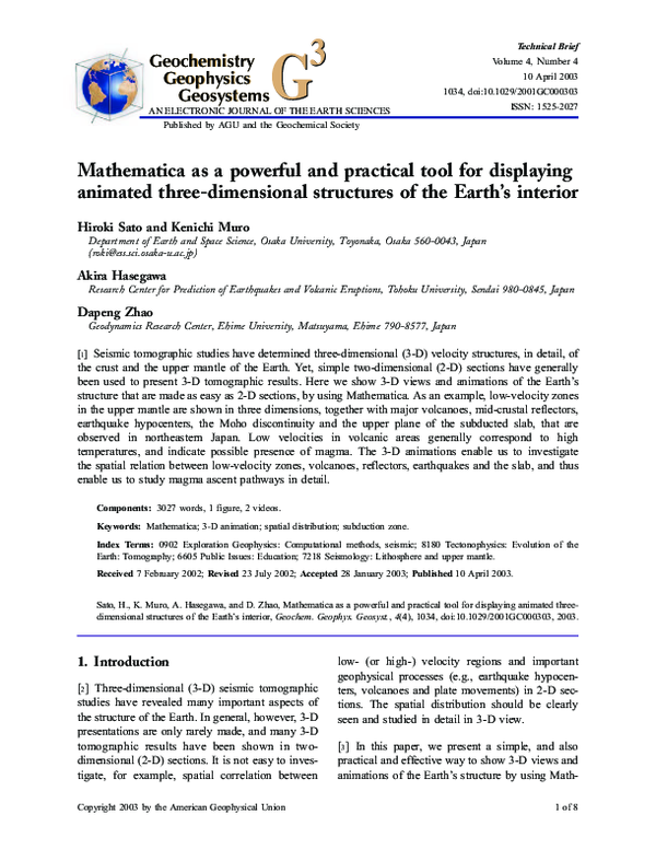 (PDF) Mathematica as a powerful and practical tool for displaying ...