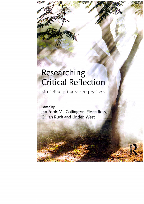 (PDF) Evaluation studies of critical reflection | Maria Psoinos, Jan ...