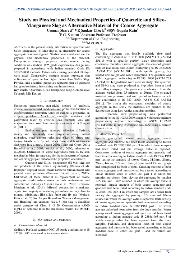 Silico manganese analysis image