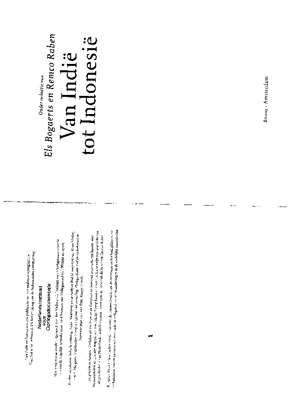 (PDF) ‘Hoe wordt men vrij? De lange dekolonisatie van Indonesië’ in ...