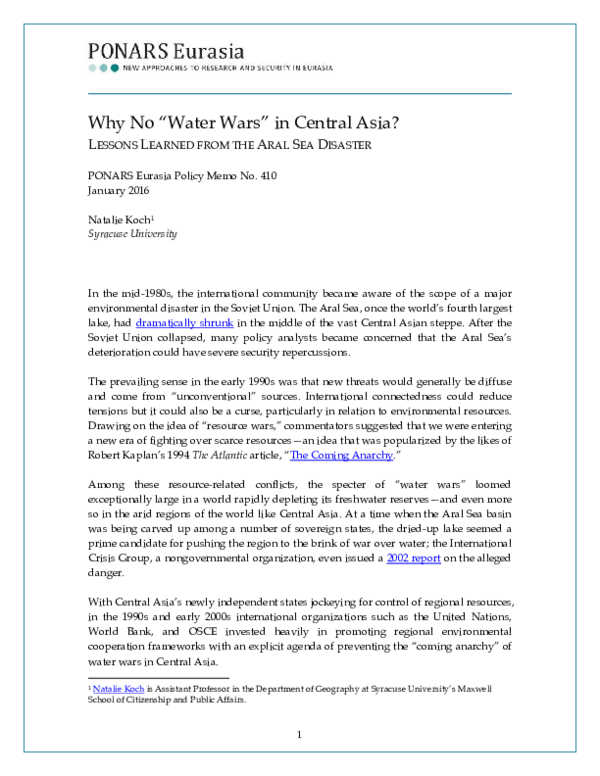 When did the aral sea start shrinking image
