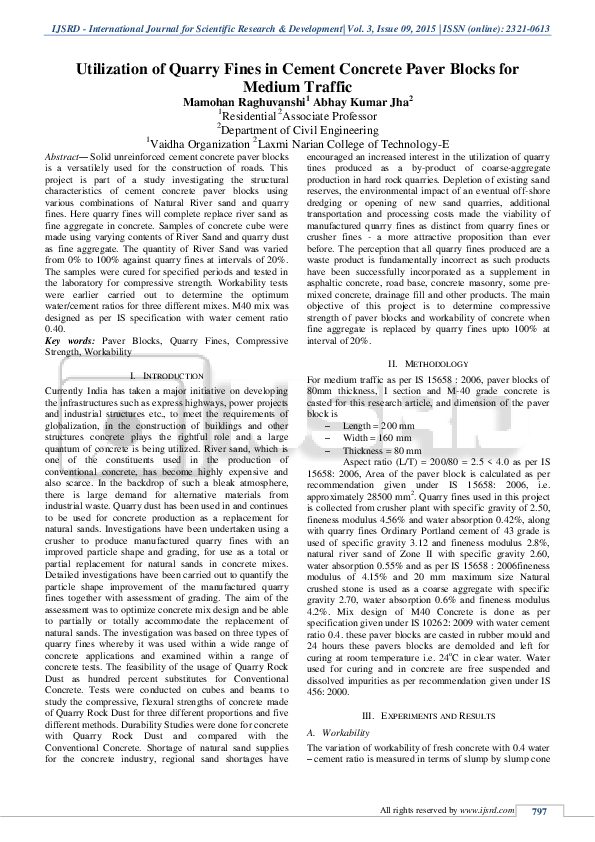 Paver block test report image