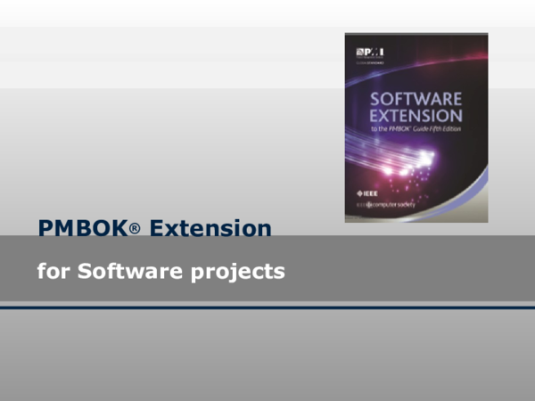 (PPT) Browsing the Software Project management extension for PMBOK