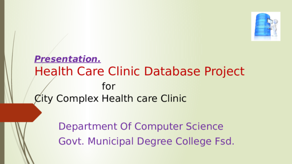 (PPT) Health care Project Presentation