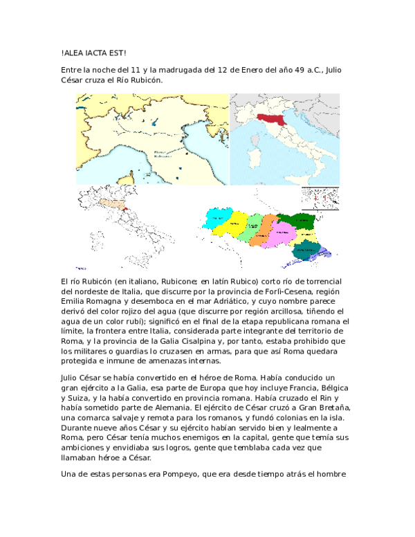 (DOC) !ALEA IACTA EST! Entre la noche del 11 y la madrugada del 12 de ...