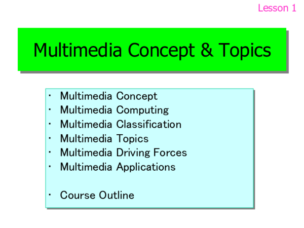 (PDF) Multimedia
