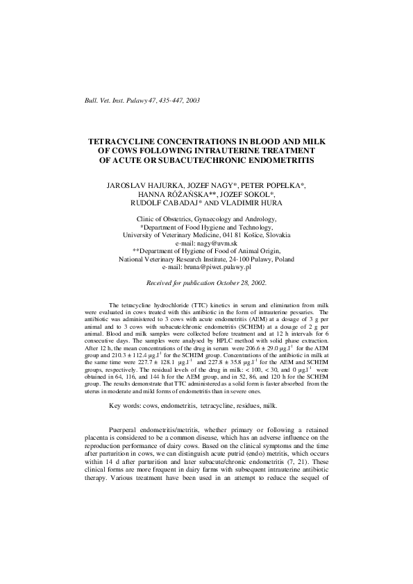 Tetracycline Mail Order