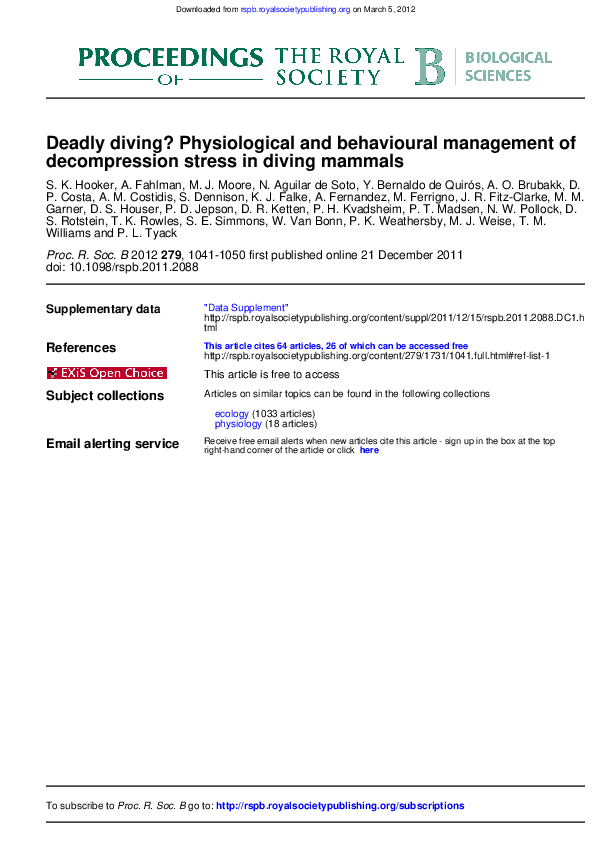 (PDF) Hooker etal PRS 2012 Andreas Fahlman Academia.edu