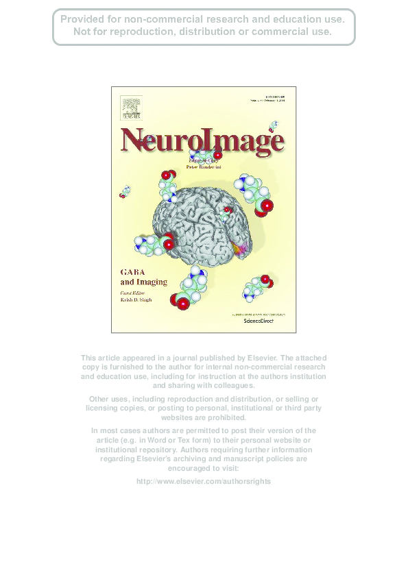 (PDF) GABA estimation in the Brains of Children on the Autism Spectrum ...