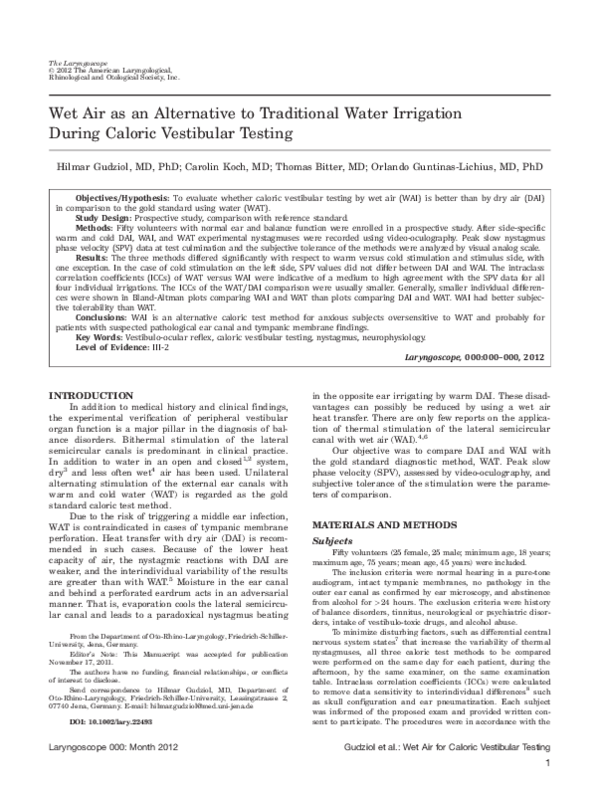 (PDF) Wet air as an alternative to traditional water irrigation during