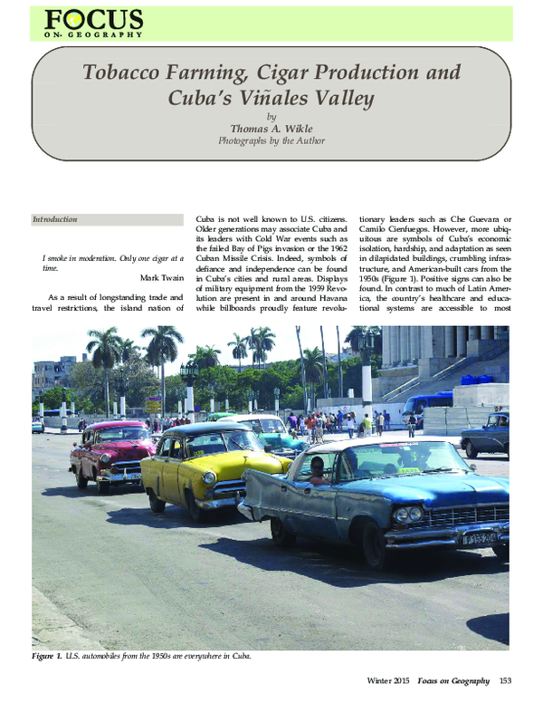 cuban counterpoint tobacco and sugar pdf PDF) Tobacco Farming, Cigar Production and Cuba's Vinales Valley