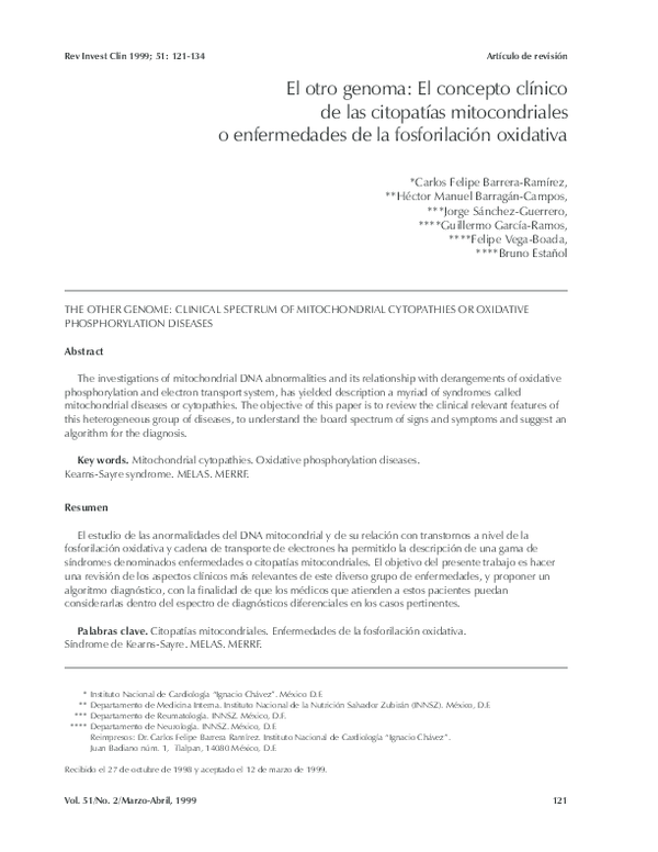 citopatía sintomas mitocondriales de diabetes