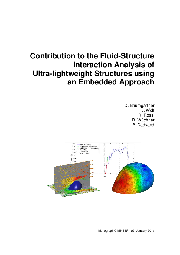 (PDF) Contribution to the Fluid-Structure Interaction Analysis of Ultra ...