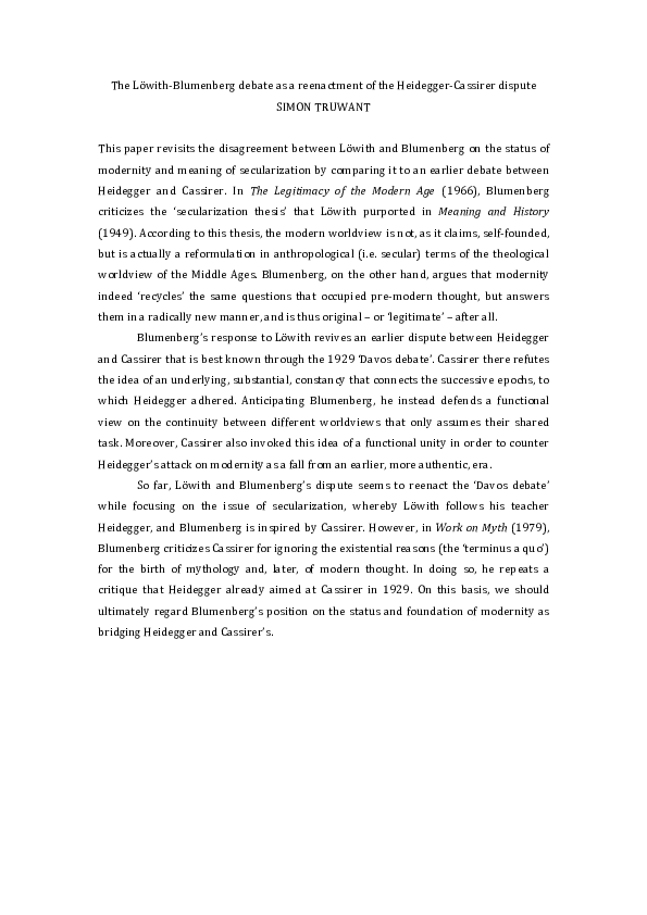 Secularization debate essay 08 image