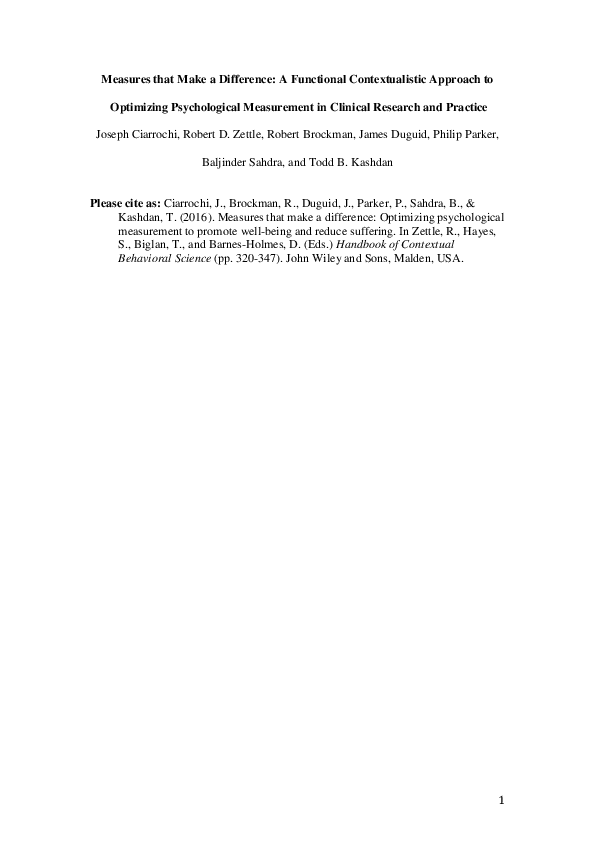 List of psychological measurements image