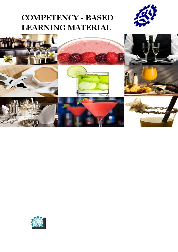 (DOC) GUESTS AND TAKE FOOD AND BEVERAGE ORDERS Bong Lacaden