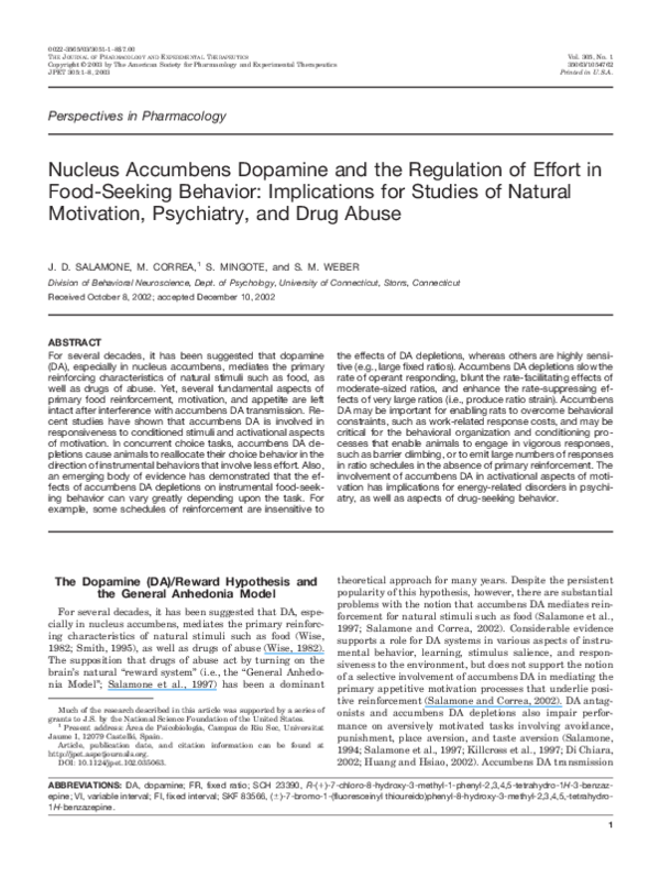 (PDF) External incentives and internal states guide goaldirected