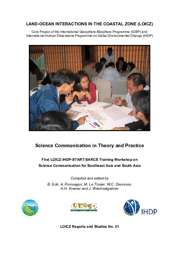 (PDF) Science Communication in Theory and Practice
