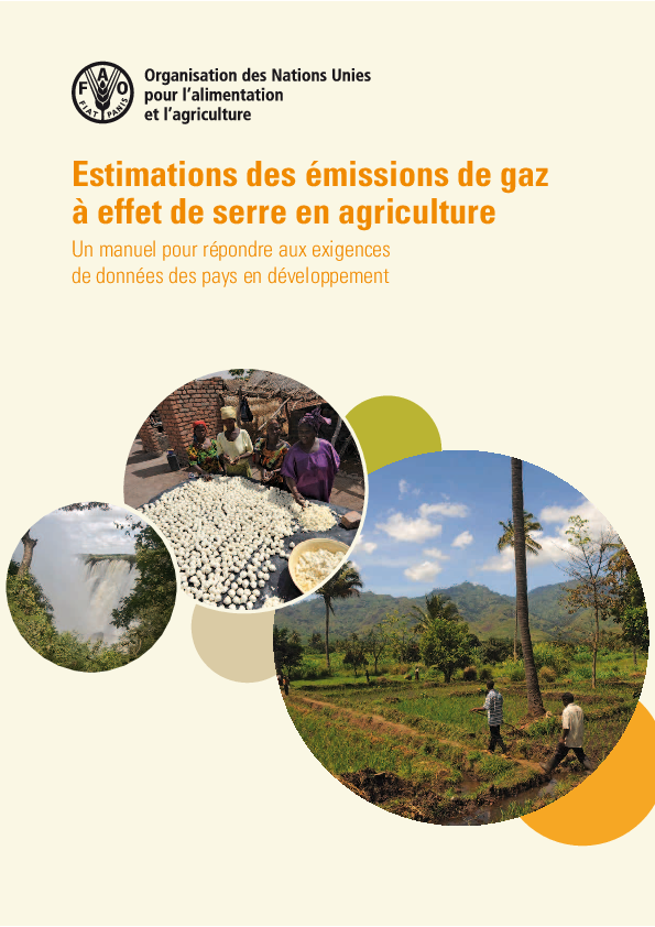 (PDF) Estimations des émissions de gaz à effet de serre en agriculture ...