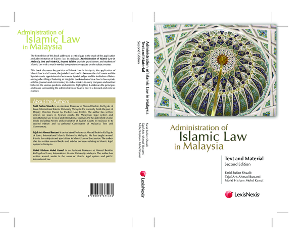 (PDF) Administration of Islamic Law in Malaysia: Texts and Material