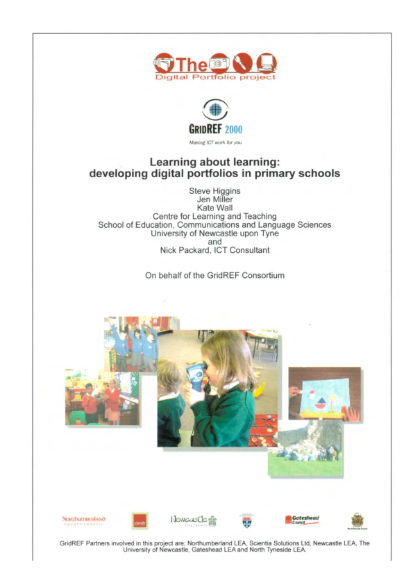 (PDF) Learning about learning: developing digital portfolios in primary ...