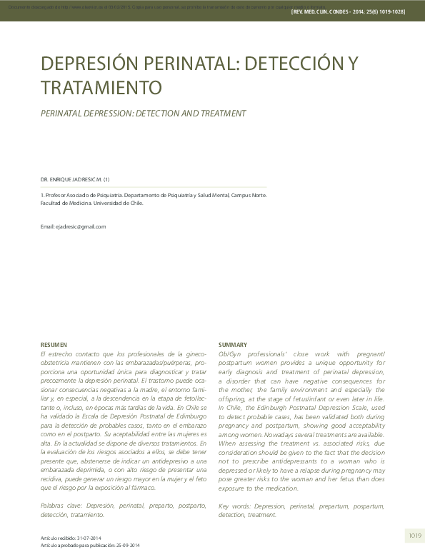 Perinatal essay complete image