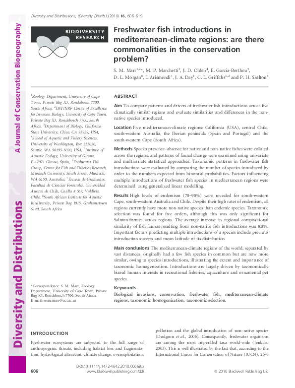 Freshwater fish identification chart picture