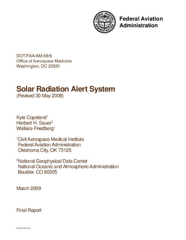 (PDF) Solar Radiation Alert System