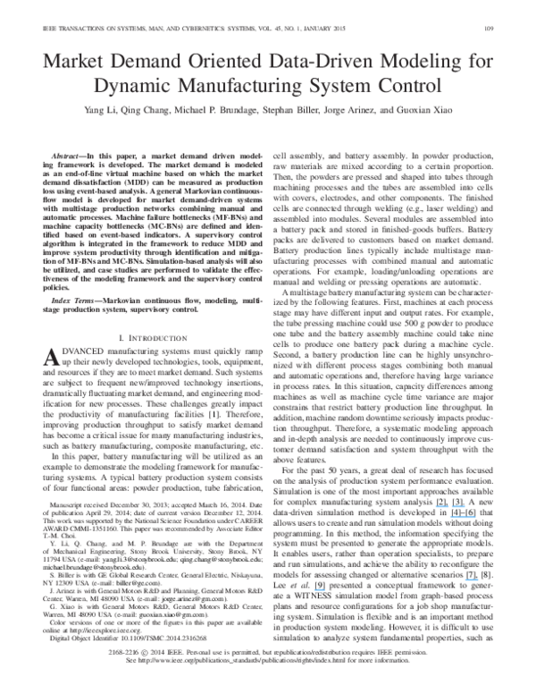 (PDF) Market Demand Oriented Data-Driven Modeling for Dynamic ...