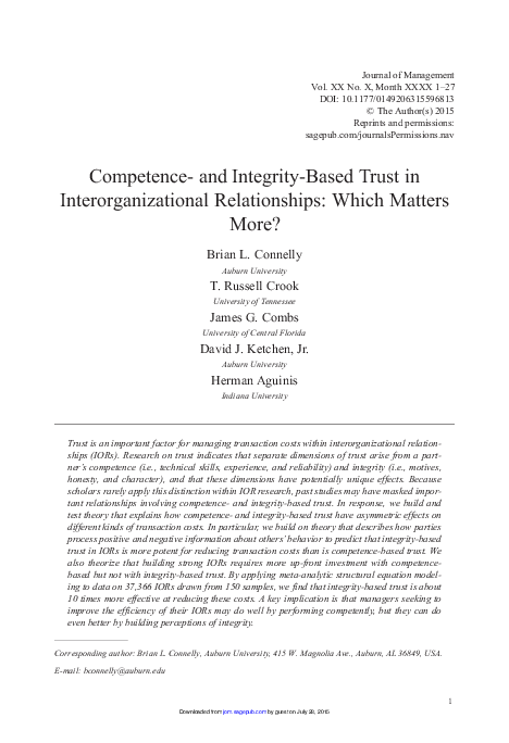 Interorganizational relationships essay 07 image