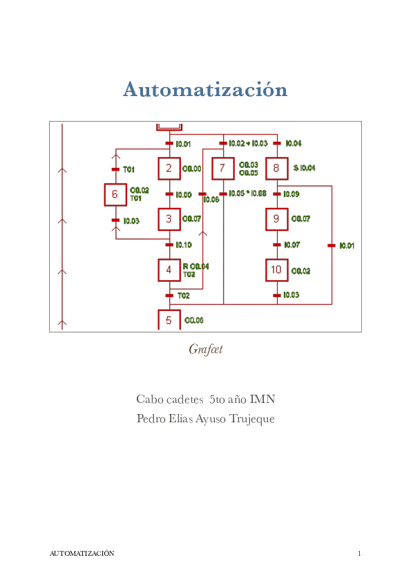 (PDF) Automatización Grafcet