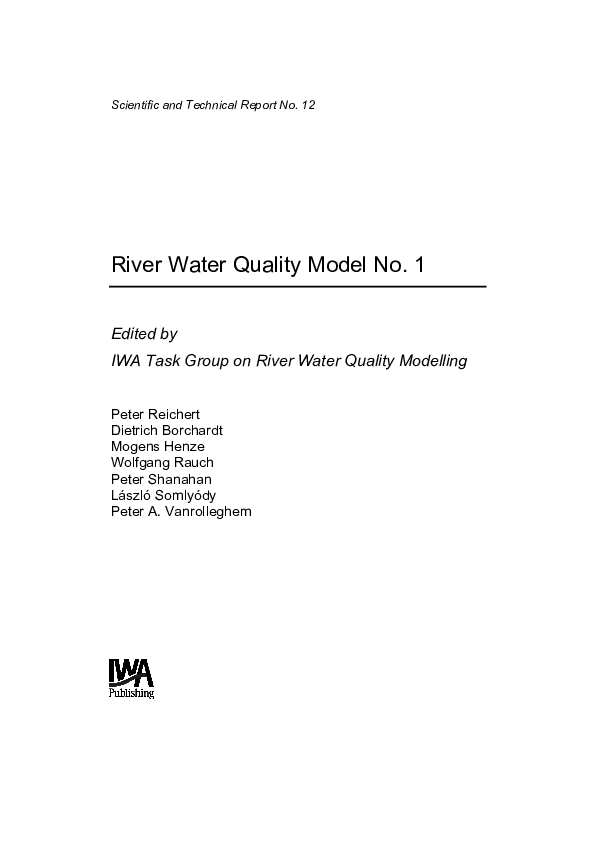 (PDF) River Water Quality Model No 1 Mogens Henze Academia.edu