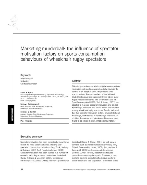 Murderball essay image