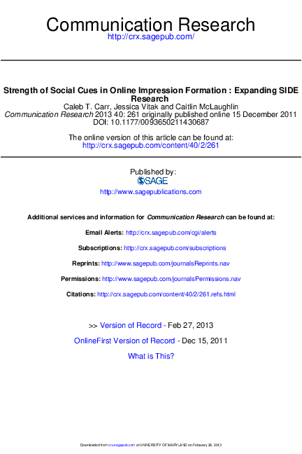 Impression formation simply psychology image