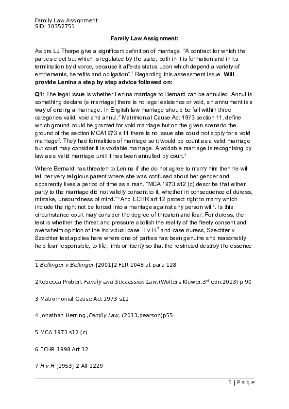(DOC) Family Law