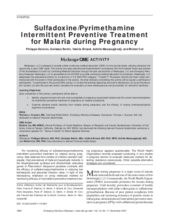 Pyrimethamine Side Effects