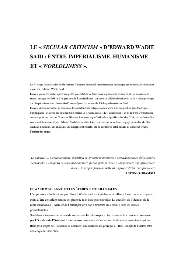 Secular criticism essay 08 picture