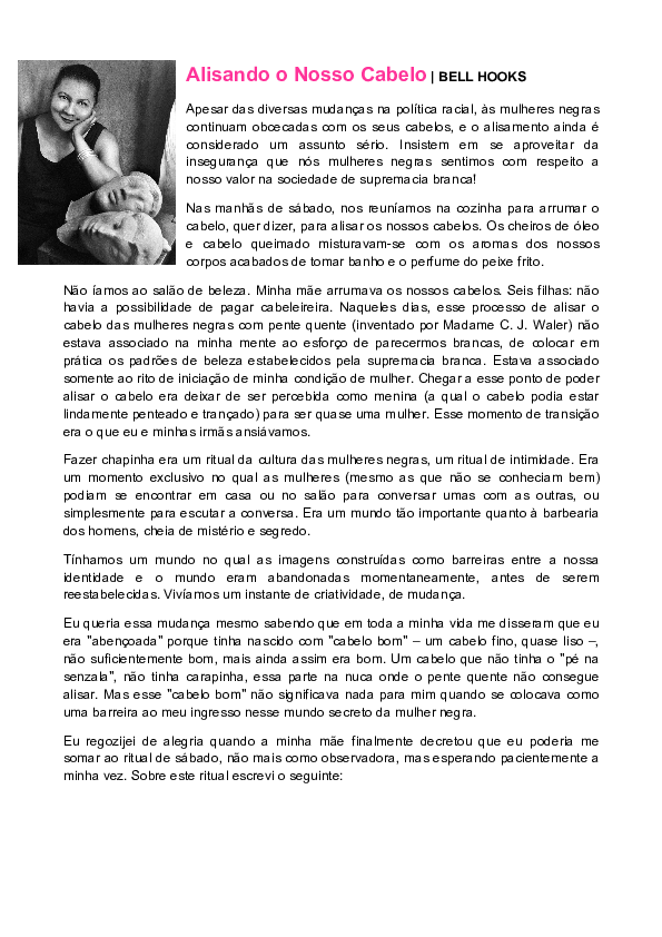 Bell hooks essay patriarchy image