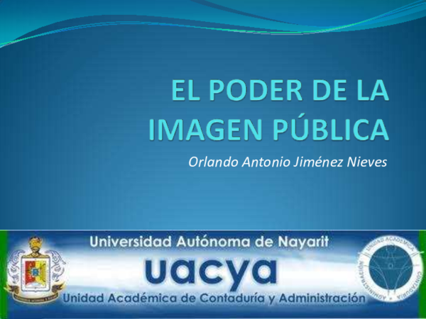 (PDF) El poder de la imagen publica