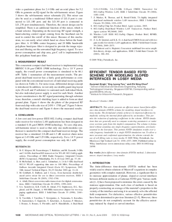 (PDF) Efficient tensor based FDTD scheme for modeling sloped interfaces ...
