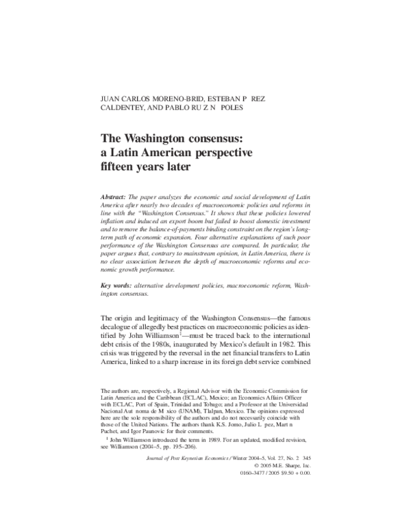 Post washington consensus image