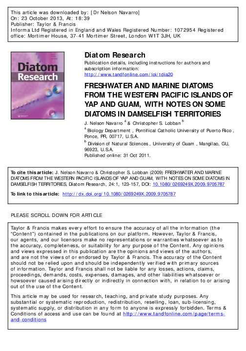 International society for diatom research picture